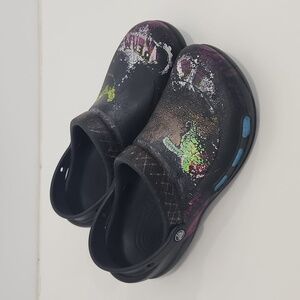 Crocs Bistro Clogs Slip Resistant Shoes Workwear Black Dream 10075 Men's Sz 10